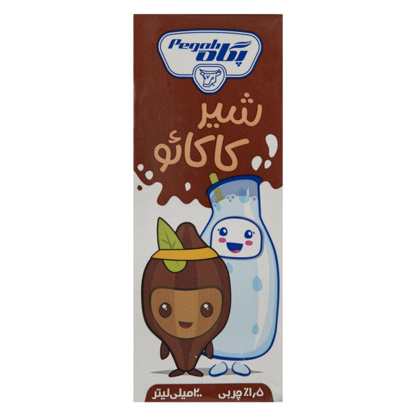 شیر کاکائو 200سی سی پگاه(27عددی)