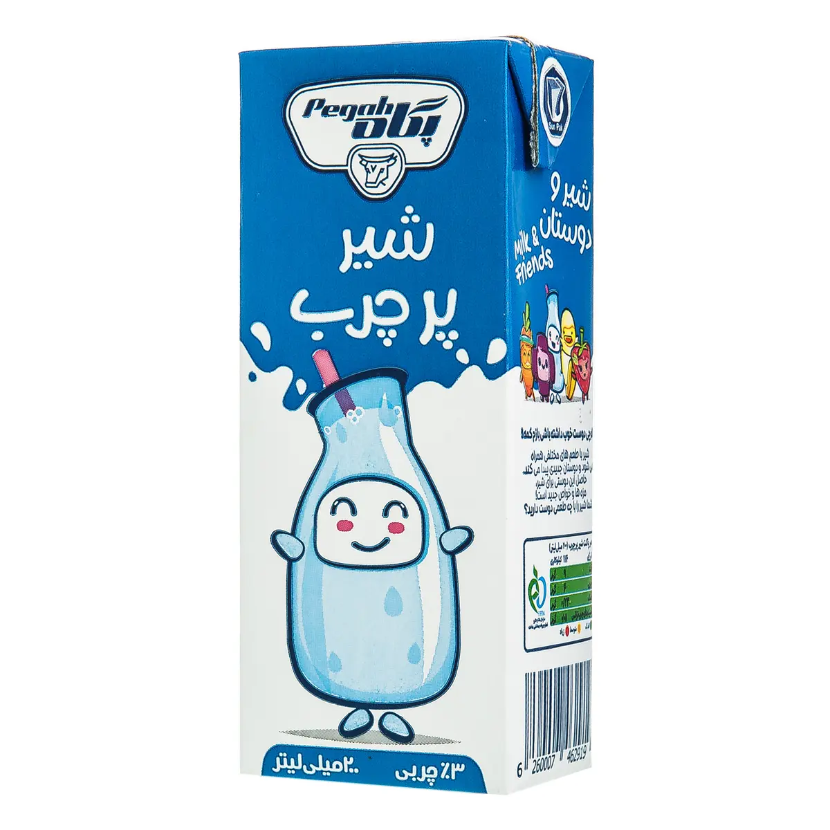 شیر پرچرب 200 سی سی(27عددی)
